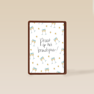 Proost Bruidspaar Champagne Matia Studio