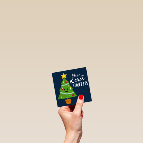 lieve kerstgroetjes kerstboom