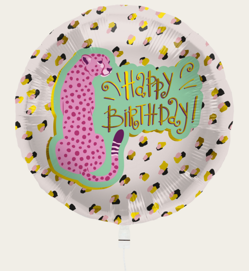 Ballon Birthday Panter Multi