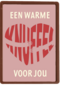 Sterkte kaart een warme knuffel voor jou
