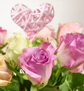 Moederdag Brievenbusbloemen Pastel Crush