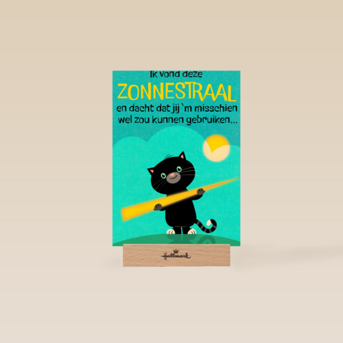 Beterschapskaart zonnestraal