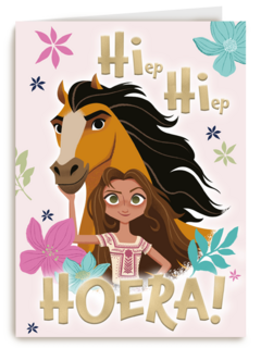 hiep hiep hoera spirit verjaardagskaart