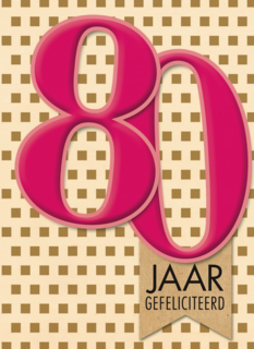 tachtig roze blokken