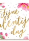 Valentijnskaart Romantisch fijne Valentijnsdag