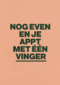 verjaardagkaart andc nog even en je appt met 1 vinger