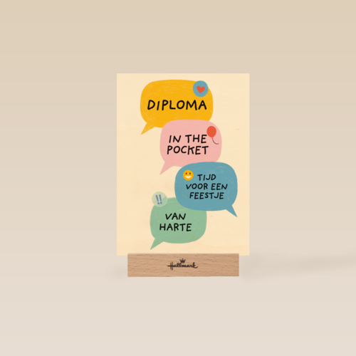Diploma tijd voor een feestje