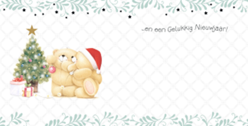 beren met kerstcadeaus