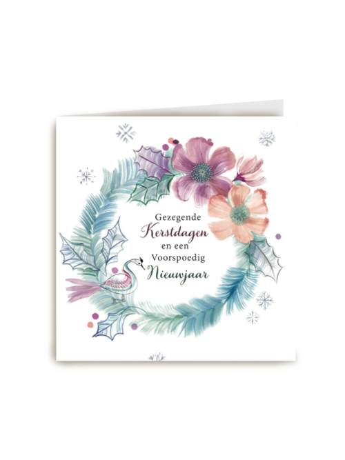 kerstkrans bloem religieus