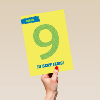 9 jaar gefeliciteerd
