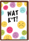 Gezakt kaart smilies