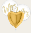 Ballonnentros Huwelijk Vrouw en Vrouw Goud Wit