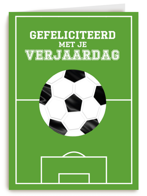 Verjaardagskaart Hallmark | Jij Scoort Zeker Met Deze Kaart