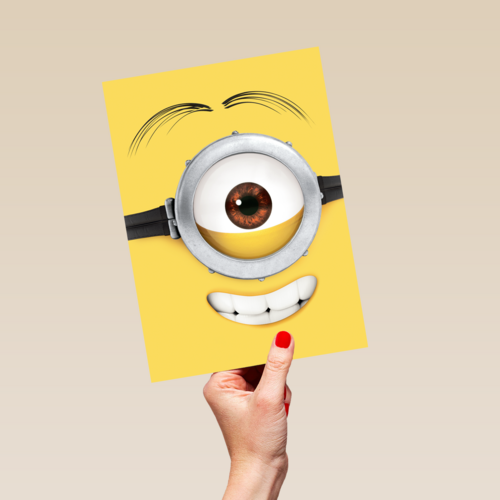 Zomaar kaart Minions