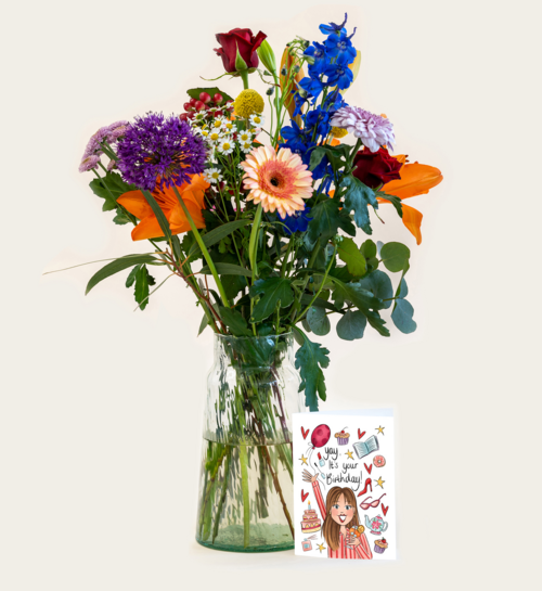 Bloemen Boeket Matia Studio Color