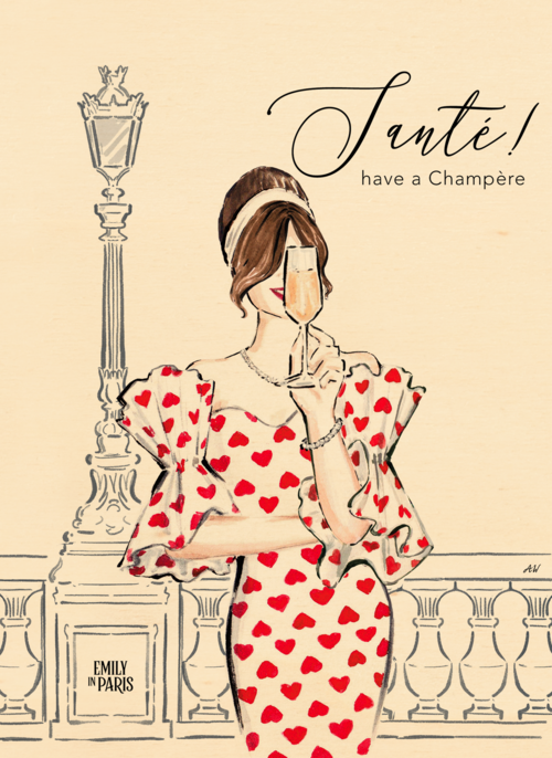 Sante Champere Emily in Paris