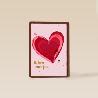 Valentijn Ik hou van jou hart