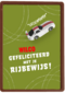 Rijbewijs kaart gefeliciteerd met naam