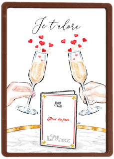 Je t'adore Emily in Paris x Anna Wijnands