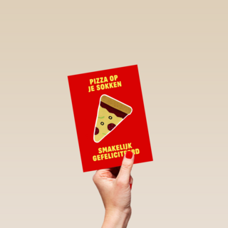 Eat My Socks Pizza gefeliciteerd