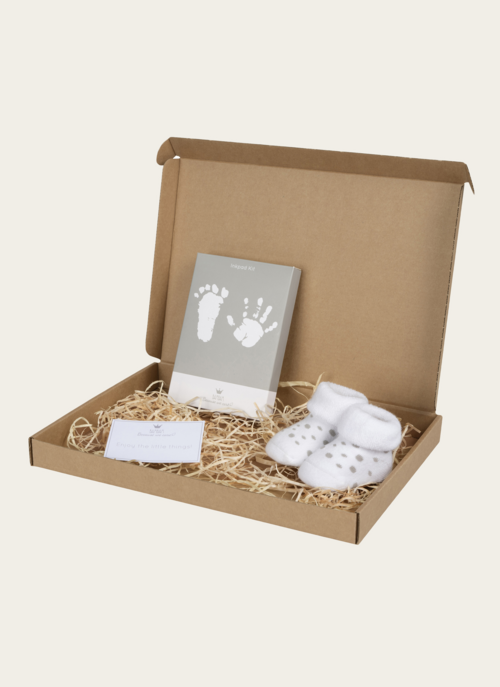 Bambam Cadeauset Geboorte Baby Voetafdruk | Bambam Cadeau Baby |
