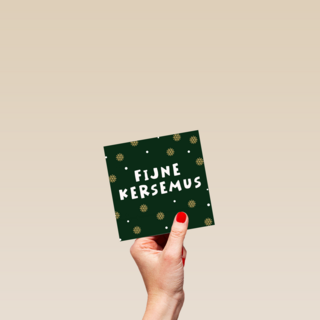 Kerstkaart Hip Kerstkaart Hip Fijne kersemus