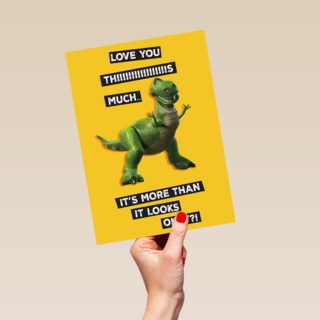 Toy Story Love You This Much