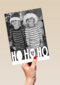 fotokaart met ho ho ho als tekst