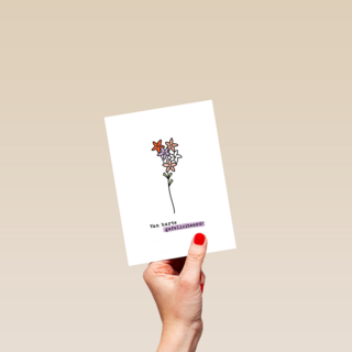 Verjaardagskaart Van Harte Gefeliciteerd Bloemetjes