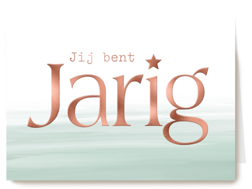 Verjaardagskaart Hallmark | Een Metallic Verjaardag Gewenst