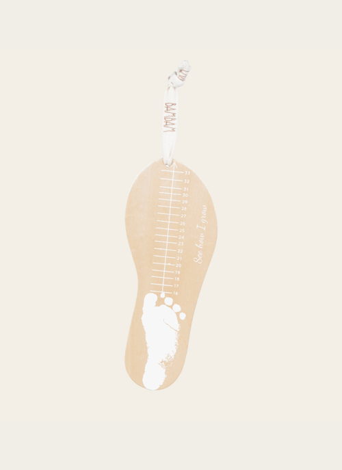 Bambam Houten Voetjes Groeimeter | Bambam Cadeau Baby |