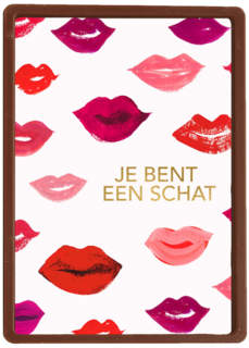 liefde vriendschap kaart je bent een schat