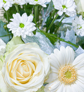 Boeket Bloemen Snow White