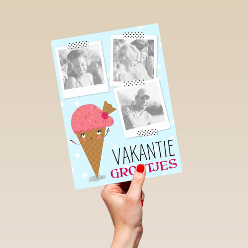 ijsje vakantiegroetjes