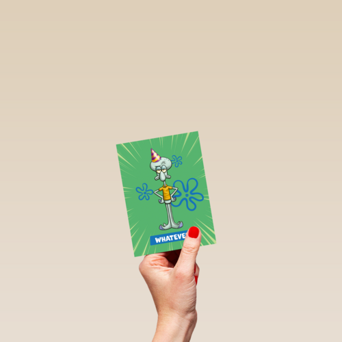 Spongebob Octo Whatever birthday