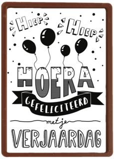 zwart wit ballonnen voor je verjaardag