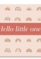 Geboorte felicitatie hello little one