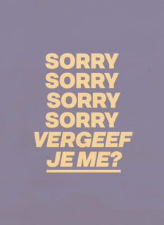 AndC Sorry vergeef je me