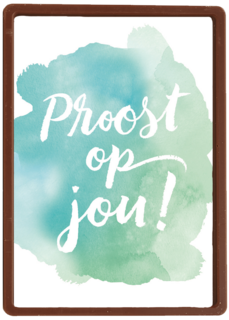 watercolor proost op jou