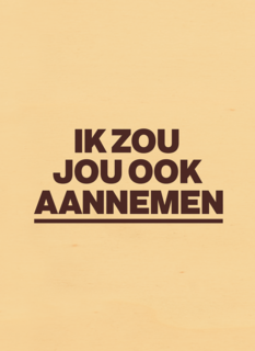 andC ik zou jou ook aannemen
