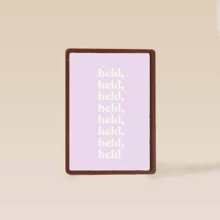 bedankt kaart andc held