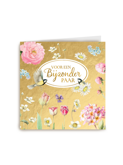 Kaart flowers by Marjolein Bastin Voor een bijzonder paar