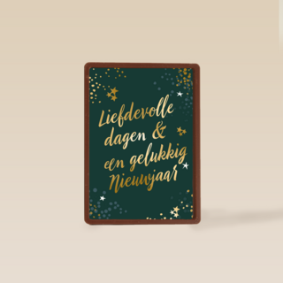 Liefdevolle dagen en een gelukkig nieuwjaar