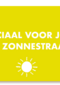 Beterschapskaart opvrolijken Speciaal voor jou een zonnestraal