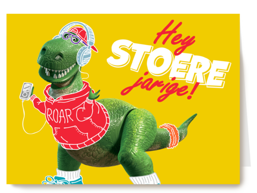 Verjaardagskaart Hallmark | Toy Story Verjaardagskaart Hey Stoere Jarige