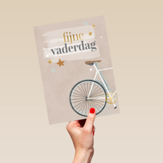 Vaderdag fijne vaderdag fiets