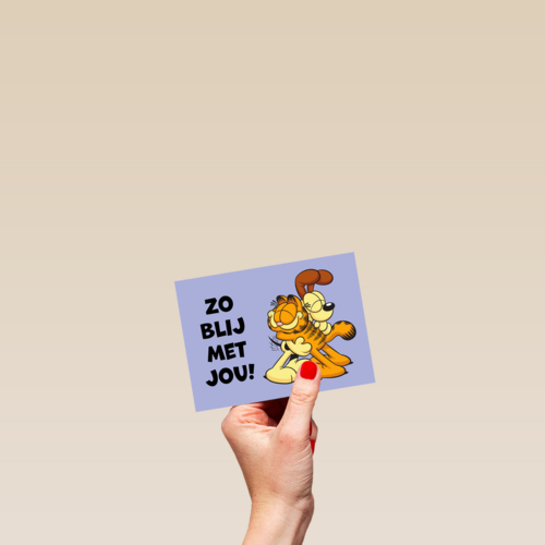 Garfield zo blij met jou