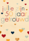 Jullie zijn 50 jaar getrouwd