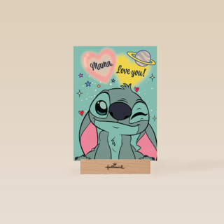 Stitch Mama Love You Wink