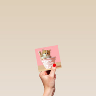 Geboorte felicitatie zusje